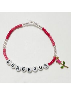 Taylor Swift Eras Tour Friendship Bracelet Gorgeous Reputation